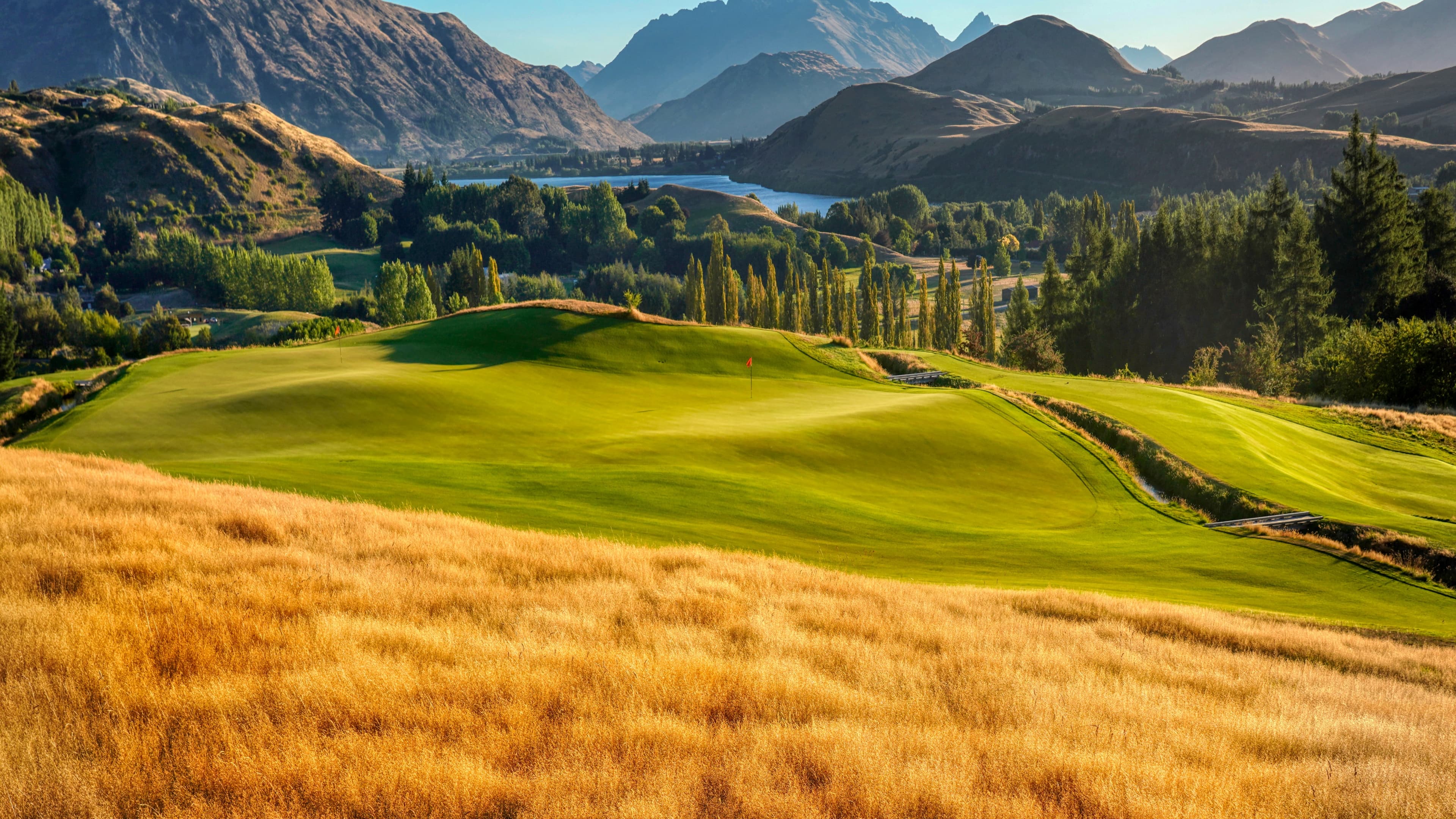 Golf course background